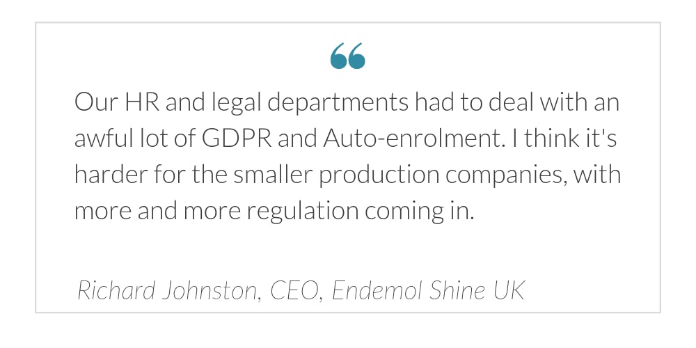 Richard Johnston on increasing regulation in the industry