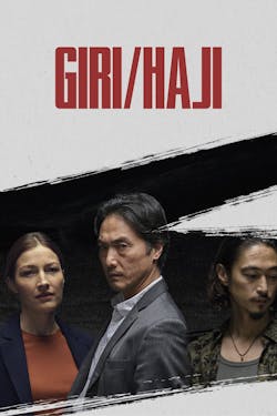 A promotional poster for Giri/Haji