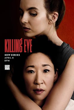 A promotional poster for Killing Eve