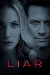 A promotional poster for Liar